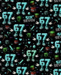 SIX SEVEN 67 jako Minecraft